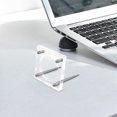thumbnail image 4 of OUNONA Durable Transparent Coin Display Case Stand with Elegant Frame for Home Use, 4 of 7
