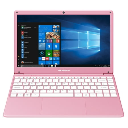 Thomson 14.1" FHD Laptop, Intel Celeron, 4GB RAM, 64GB HD, Windows 10, Pink, NeoX 14c Pink