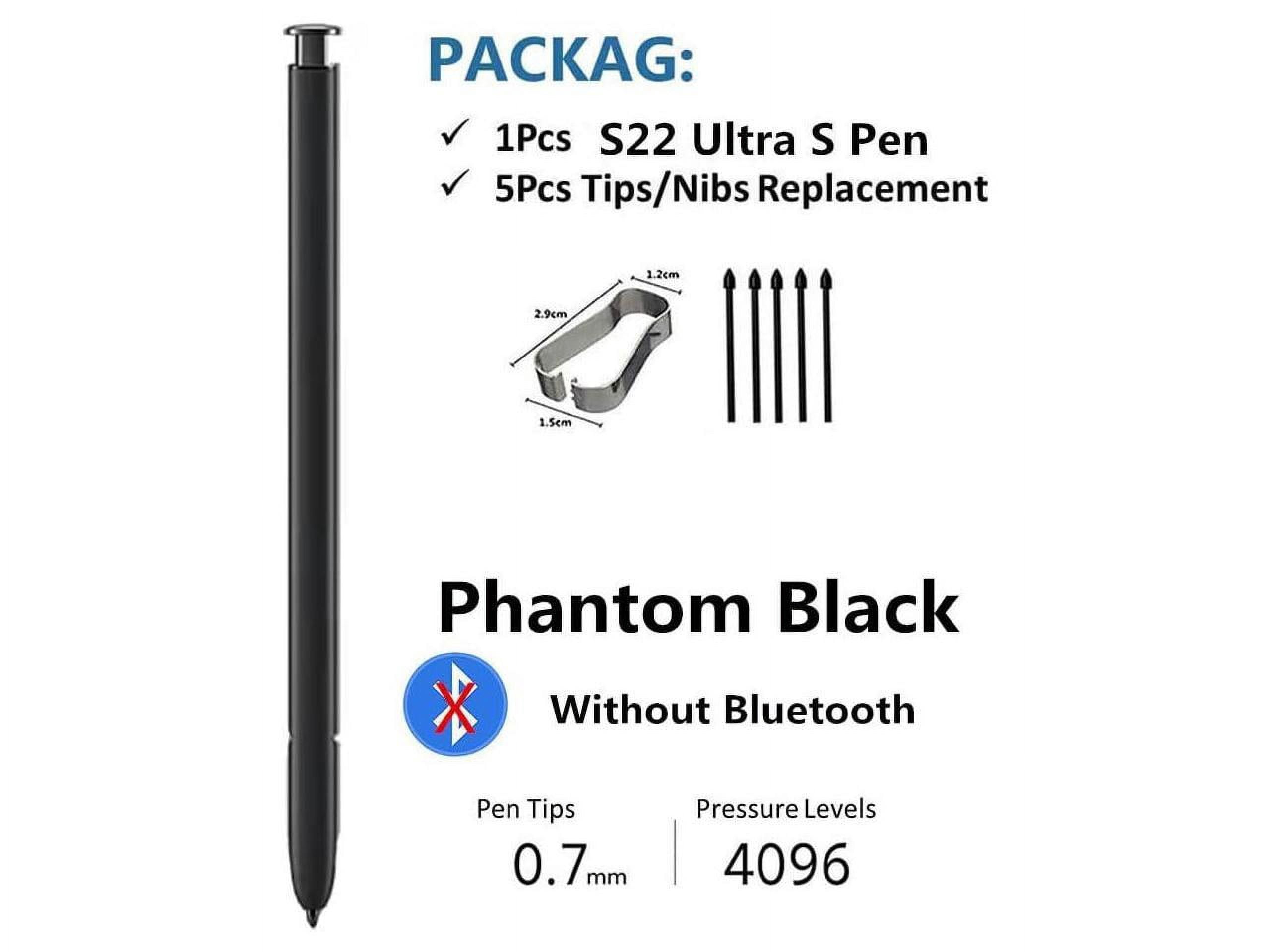 Galaxy S22 Ultra S Pen Replacement for Samsung Galaxy S22 Ultra 5G 6.8 inches All Versions Touch Screen Stylus Pen with Tips, Without Bluetooth