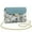Abstract Floral, variant on Purple Butterfly Print Leather Crossbody Bag Fashion Medium Flap Crossbody Handbag with Chain Strap Leather Soft Shoulder Bag for Women for Work Shopping