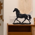 thumbnail image 1 of Estatua de caballo, adorno de mesa, figura de caballo, decoración del hogar para sala de estar, estantería, paisaje, regalo de caballo, 1 of 8