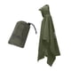 thumbnail image 4 of Poncho de lluvia con capucha Chaqueta de lluvia Impermeable Impermeable para exteriores Montar Deportes Verde oscuro, 4 of 9