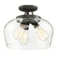 thumbnail image 5 of Octave 3-Light Ceiling Light in English Bronze, 5 of 5