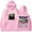 Pink, variant on Waylon Wyatt Out of The Blue Tour 2025 Merch Hoodie Pockets Drawstring Unisex Hooded Sweatshirt Fashion Clothing