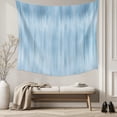 thumbnail image 5 of Light Blue Large Tapestry for Bedroom Wall Hanging Tapestry, Modern Abstract Art Ombre Striped Ceiling Backdrop Tapestries Poster Blanket Wall Decor for Teens Room Living Room Dorm 85" x 90", 5 of 8