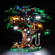 Briksmax Led Lighting Kit for Tree House - Compatible with Lego 21318 Building Blocks Model- Not Include The Lego Set