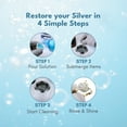 thumbnail image 5 of iSonic CSST01 Ultrasonic Silver Tarnish Remover for Ultrasonic Cleaners, 8 fl oz, 5 of 7