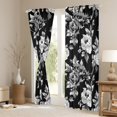 thumbnail image 3 of Feelyou Rustic Farmhouse Floral Blackout Curtains Set of 2 (52x84 Each), Retro French Style Window Curtains, Romantic Garden Flower Curtains and Drapes, Black Out Curtains Decor, 3 of 6