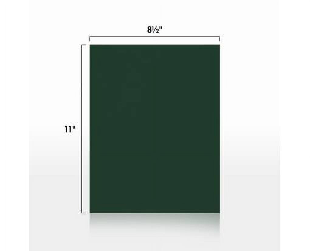 LUXPaper 8 1/2 x 11 Cardstock, Green Linen, 1000/Pack