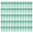 thumbnail image 1 of 100Pcs Plastic Cutter Blades Lawn Mower Trimmer Blade Replacement Manual Pruning ToolsGreen, 1 of 14