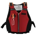 thumbnail image 2 of Life Vest, Whistle Included Reflective Strip Adult Life Jacket  For Adult For Emergency For Under 95kg, 2 of 8