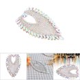 thumbnail image 3 of Cadena de Garra de Diamante de AB Transparente Superficie de Corte Suave Respetuosa con el Medio Ambiente 85 X 13 Cm Ideal para Vestidos de Novia Collares y Anggrek Otros, 3 of 8