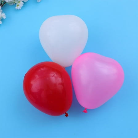 HOMEMAXS Set of 2 Stylish Balloons Love Balloon Balloon Arch Red Balloons 12X6CM