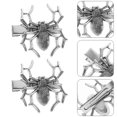 thumbnail image 4 of 2 Pcs Spider Hair Clips Halloween Hairpins Girls Punk Hair Clips Kids Barrette, 4 of 4