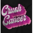 thumbnail image 2 of Breast Cancer Awareness Crush Cancer Women Crewneck Sweatshirt Brisco Brands X, 2 of 6