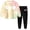 style-16 Yellow, variant on Kogui Girl Long Sleeve Pant Set Baby Boy Clothes Girl Outfits Fashion Sweatshirt Sweat Pant Kids Toddler Tops Pant Sets Size 2T 3T (Light Purple,2-3 Years)