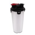 thumbnail image 1 of Portable Outdoor Travel 2 In 1 Pets Food Feeding Container Bowl Dogs Cats' Daily Drink Water Bottle Pets Kettle, 1 of 3
