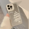 thumbnail image 2 of Line Star Christmas Tree Mirror Soft Case  for iPhone (White,iPhone 14), 2 of 6