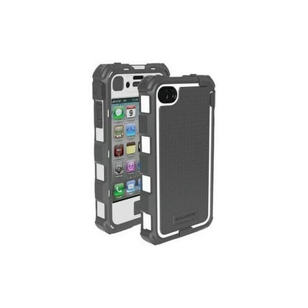 Ballistic BALLISTIC HA0778-M185 iPhone 4 4S Hard Core Series Case (Gray White...