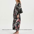 thumbnail image 5 of Femmes Kimono Long Robe de Paon Demoiselle d'Honneur Mariage Partie Robe de Robe Cadeau, 5 of 5