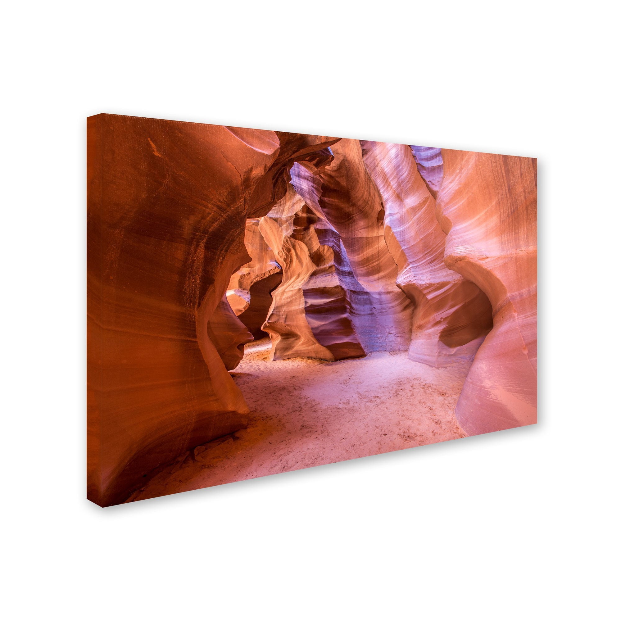 Trademark Fine Art "Upper Antelope Canyon" Canvas Art by Pierre Leclerc