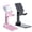 Pink+Black, variant on 2 Pcs Cell Phone Stand for Desk Adjustable & Foldable Phone Holder | Adjustable Angle Height, Fully Foldable&Portable, Compatible with iPhone/Smartphones