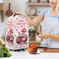 thumbnail image 3 of HELLHERO Heart-Shaped Roses Handle Kitchen Blender Dust Covers with Oil Proof Stylish Keep Clean Home Kitchen, 3 of 6