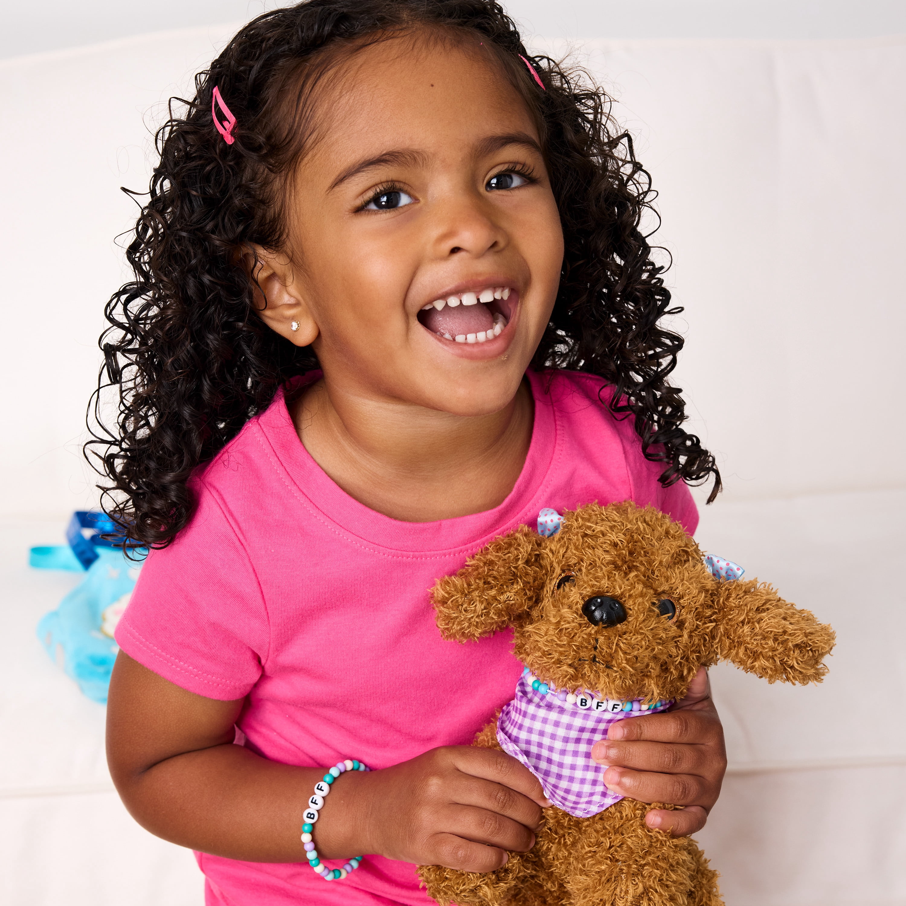 Creativity for Kids Designer Doggie Kit | Plush Pet, Purse & Jewelry Craft for Screen-Free Play (Ages 4+)