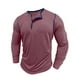 thumbnail image 5 of pstuiky camisas de manga larga para hombre, Cárdigan informal de color liso con botones para hombre, manga larga y cuello redondo tops de invierno para hombre xl, 5 of 8