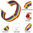 thumbnail image 4 of WFEAGL iWatch Series Nylon Apple Watch Band Sport Breathable Strap 42/44/45mm Colorful, 4 of 7