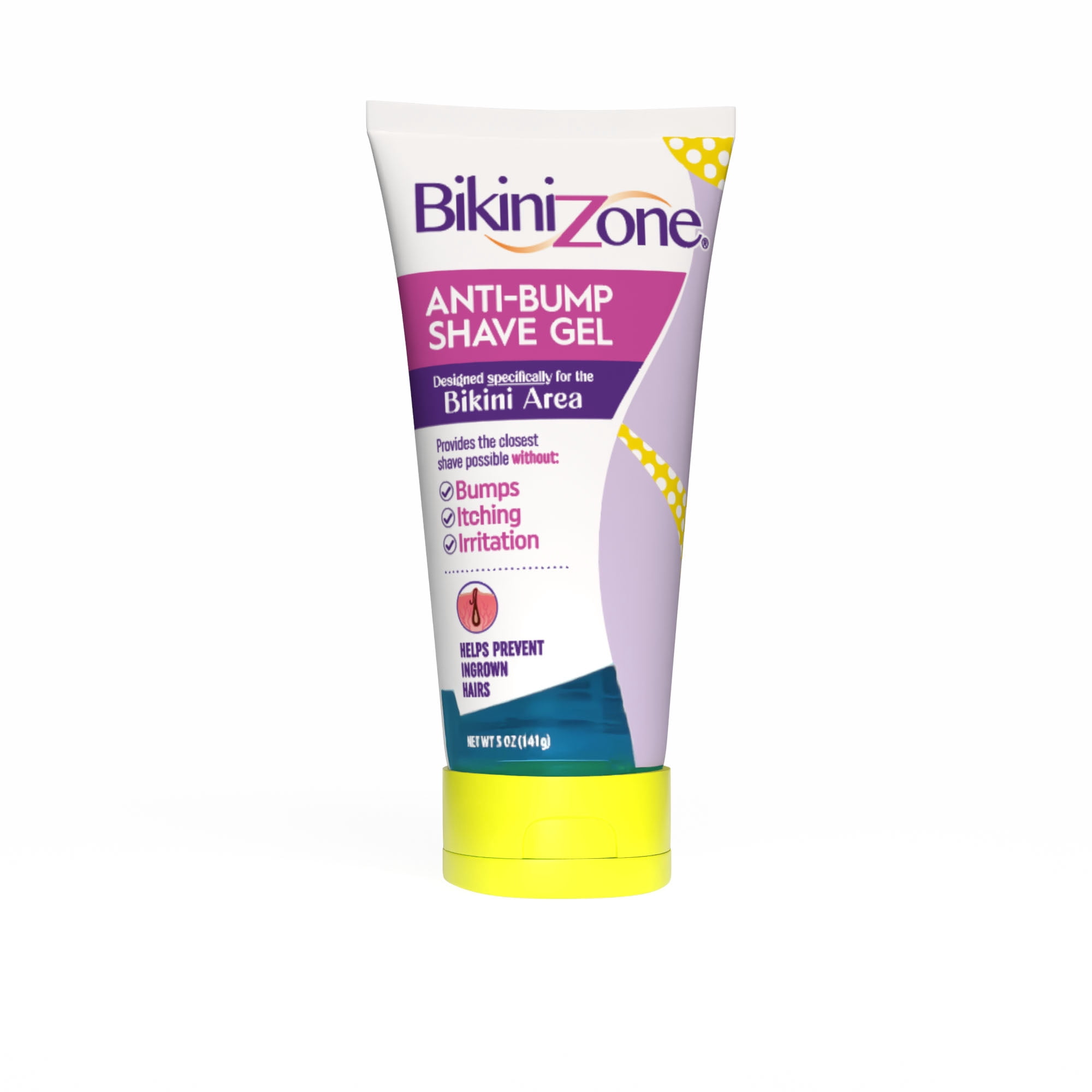 Bikini Zone Anti-Bump Women’s Sensitive Skin Shaving Gel, 5 oz