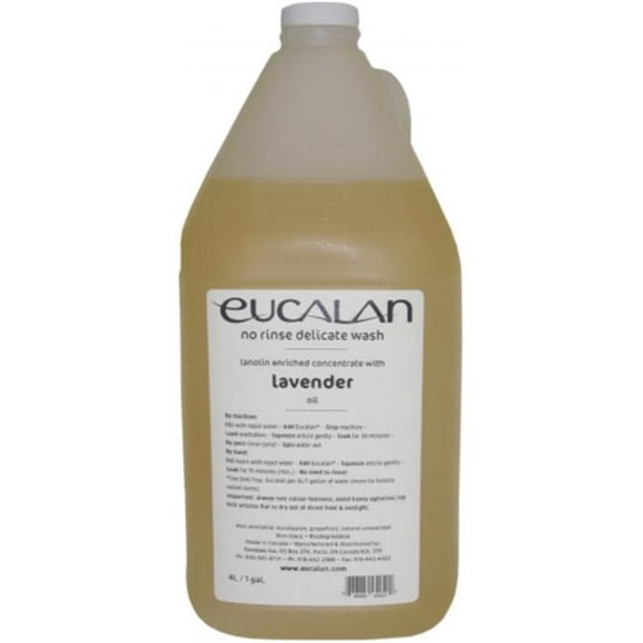Eucalan 45452 Eucalan Fine Fabric Wash 1gal-Lavender