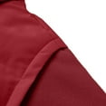 thumbnail image 5 of LpwkSSA Winter Puffer Coats for Men Solid Color Zip Up Hooded Fake Two Piece Long Sleeve Sports Thickened Fleece Lined Casual Outerwear Puffer Jacket Red S, 5 of 7