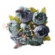 thumbnail image 1 of Flores Artificiales para la Decoración Bien Hecha Y Vibrante Se Ve Real-Como 40cm para la Boda Arte de Pared de la Flor de Mano, 1 of 7