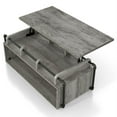 thumbnail image 6 of Furniture of America Karin Wood Lift-Top Coffee Table in Vintage Gray Oak, 6 of 11