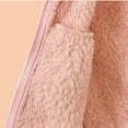 thumbnail image 4 of jtjvou Womens Fuzzy Fleece Vest, Casual Warm Sleeveless Zip Up Solid Color Vest Jacket with Pockets for Fall/Winter Pink L, 4 of 4
