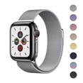thumbnail image 3 of Correa Milanesa para apple watch, pulsera de acero inoxidable para iwatch serie 8, 7, 6, SE, 5, 4, 3, ultra, 49mm, 45mm, 44mm, 42mm, 38mm, 40mm, 41mm, 3 of 4
