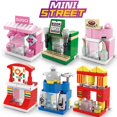 thumbnail image 1 of SLUBAN Girl Princess Royal Carriage Wagon Horse Racing Party Model Building Blocks Enlighten Action Figure Toys For Children, 1 of 5