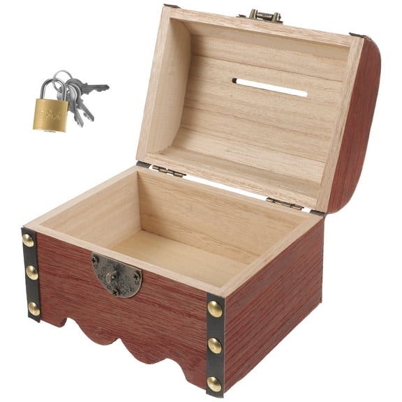 Raindrops Retro Piggy Bank Black for Adults Money Storage 1Pcs 5.50x3.93x3.93 in