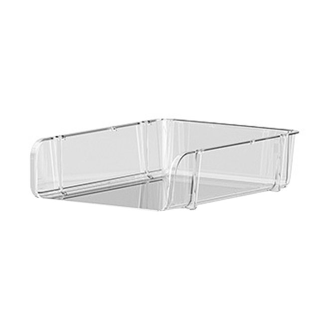 Desktop Organizer, Categorized Storage with Transparent and Visible Design, Convenient Storage for Books and Miscellaneous Items, Made of Durable Plastic Material