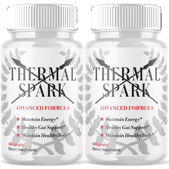 Thermal Spark Advanced Formula Pills Supporting Energy and Healthy Lifestyle 120 Capsules