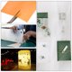 thumbnail image 4 of 110 Hojas de Papel de Pergamino 4.25x5.5, Papel de Pergamino Imprimible Translúcido 100GSM para Impresión de Invitaciones, Naranja, 4 of 5
