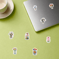 thumbnail image 3 of 35pcs Colorful Floral Stickers Botanical Waterproof Stickers Vintage Flower Stickers for Laptops Suitcases Notebooks, 3 of 9