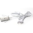 thumbnail image 5 of Salt Lamp Cord with Switch - E14 Socket, 1.8m, White - Compatible with Himalayan Salt Lamps, 5 of 5