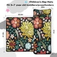 thumbnail image 5 of Pioneer Flower Floral Print Pattern Toddler Nap Mats for Kids Preschool,Sleeping Mat Bag or Kids,Toddler Sleeping Bag,Toddler Nap Mat or Daycare, 5 of 6