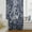 Blue, variant on Turquoise Christmas Semi Sheer Curtains Drapes for Living Room,Bedroom,French Doors Window 45 Inches Long,Winter White Snowflakes Patterned Rod Pocket Chiffon Curtain Drapery Voile Draperies Panel