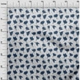 thumbnail image 2 of oneOone Rayon Navy Blue Fabric Florals Dress Material Fabric Print Fabric By The Yard 56 Inch Wide, 2 of 6