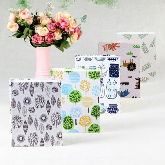 jiaroswwei 100 Sheets 6 Inch Fashion Photo Album Pictures Storage Collection Book Gift