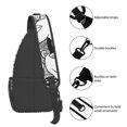 thumbnail image 5 of ZICANCN Crossbody Sling Bags for Women Men,Cute Dog Fun Doodle Casual Shoulder Backpacks for Travel Sport Climbing Runners Daypack, 5 of 9