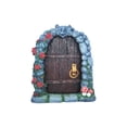 thumbnail image 1 of Celestial Tale Wooden Garden Gate - Hand-Painted Elven Door for Outdoor Decoration & Desktop Display, 1 of 2